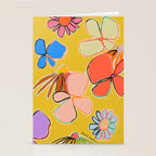VINTAGE GARDEN YELLOW Stationery Card Gallery Image 2