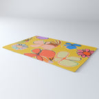 VINTAGE GARDEN YELLOW Rug Gallery Image 3