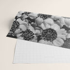 Yarrow flower blossoms vintage black and white photograph by Karl Blossfeldt   Wrapping Paper Gallery Image 2