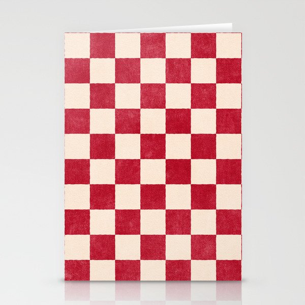CHECKER - 001 - Tomato Stationery Card Gallery Image 1