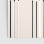 Mid Century Modern Geometric 70 (Rainbow and Sun Abstraction) Poster Gallery Image 3