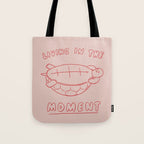 Living in the moment Tote Bag Gallery Image 1