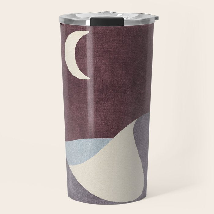 LANDSHAPES / Desert - Night Travel Mug Gallery Image 1