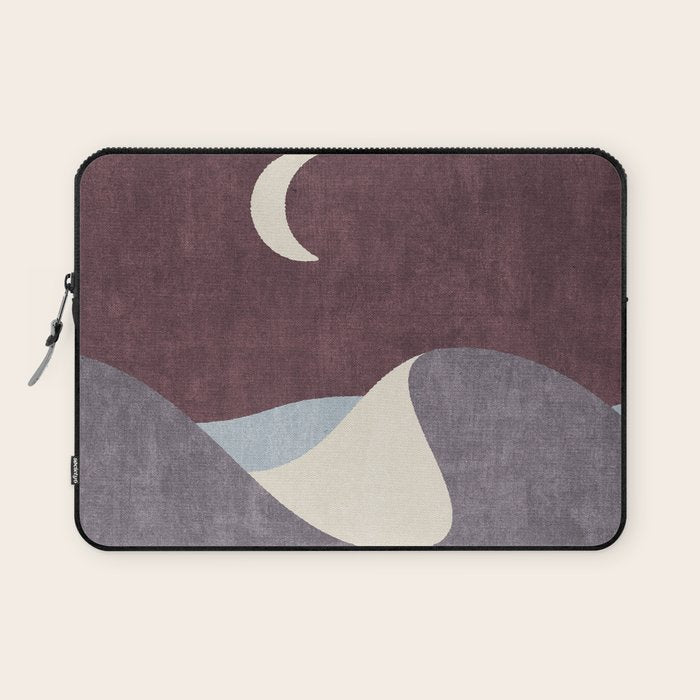 LANDSHAPES / Desert - Night Laptop Sleeve Gallery Image 1