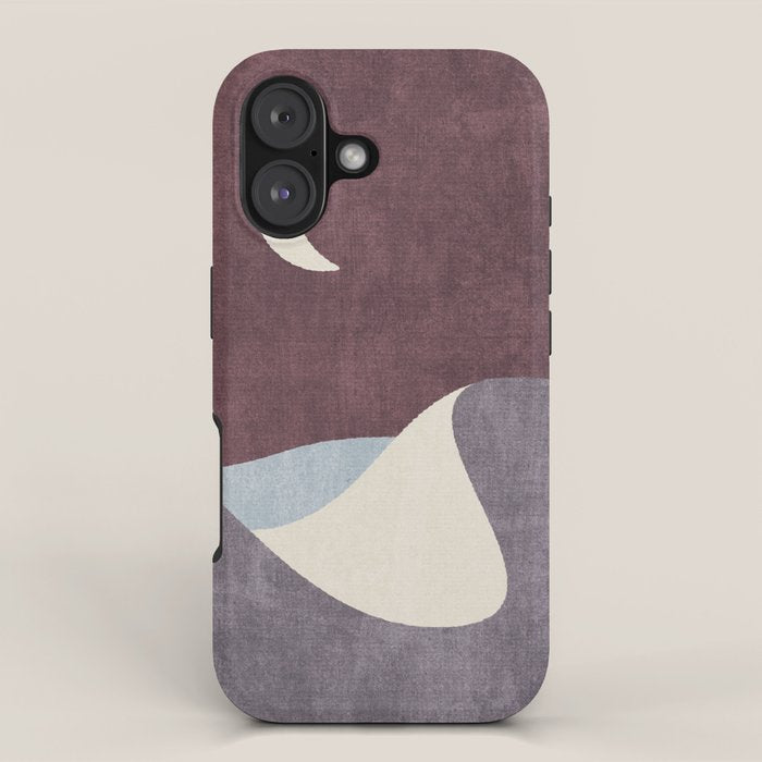 LANDSHAPES / Desert - Night iPhone Case Gallery Image 1