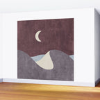 LANDSHAPES / Desert - Night Wall Mural Gallery Image 2