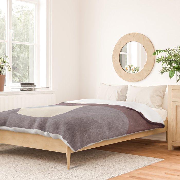 LANDSHAPES / Desert - Night Duvet Cover Gallery Image 2