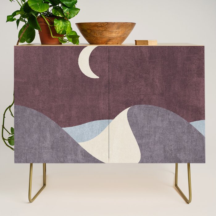 LANDSHAPES / Desert - Night Credenza Gallery Image 1