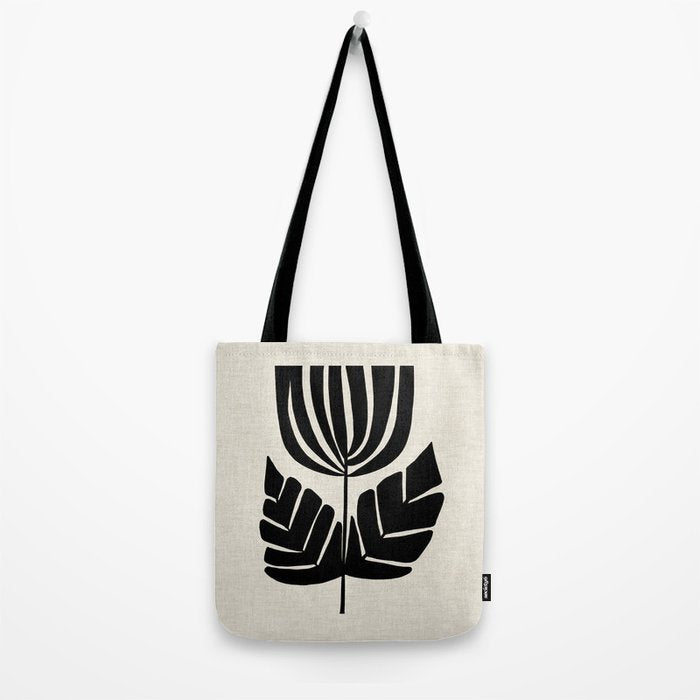 Double Leaf Bell Bloom Tote Bag Gallery Image 2
