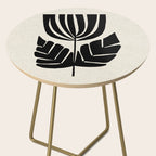 Double Leaf Bell Bloom Side Table Gallery Image 2