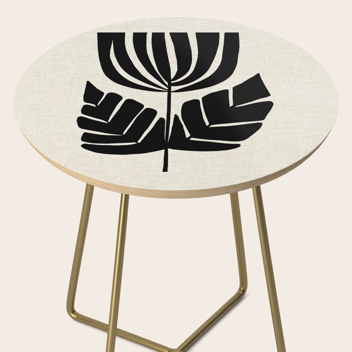 Double Leaf Bell Bloom Side Table Gallery Image 2