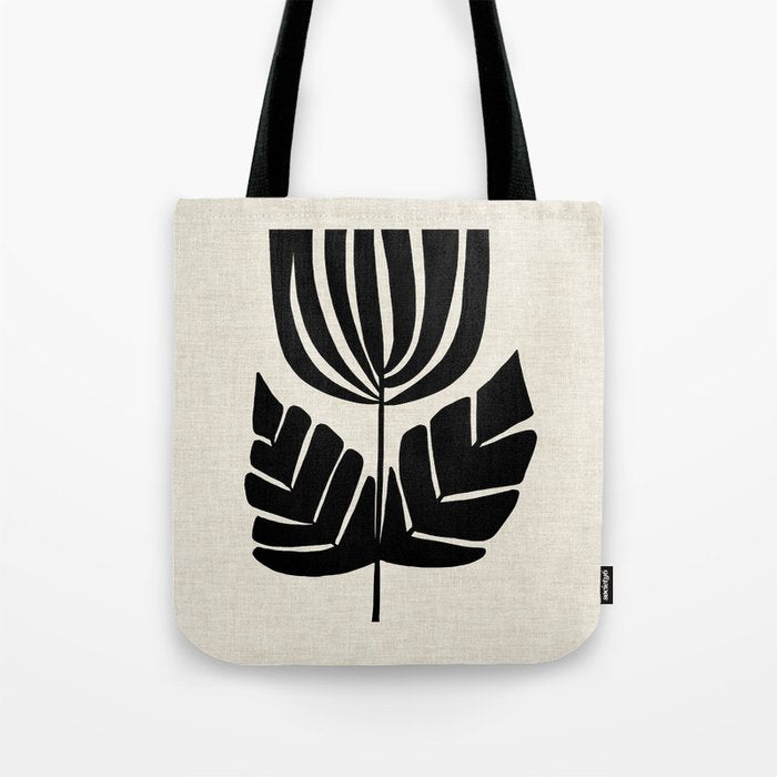 Double Leaf Bell Bloom Tote Bag Gallery Image 1