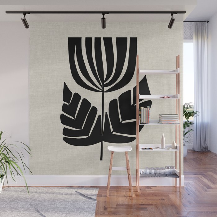 Double Leaf Bell Bloom Wall Mural Gallery Image 1