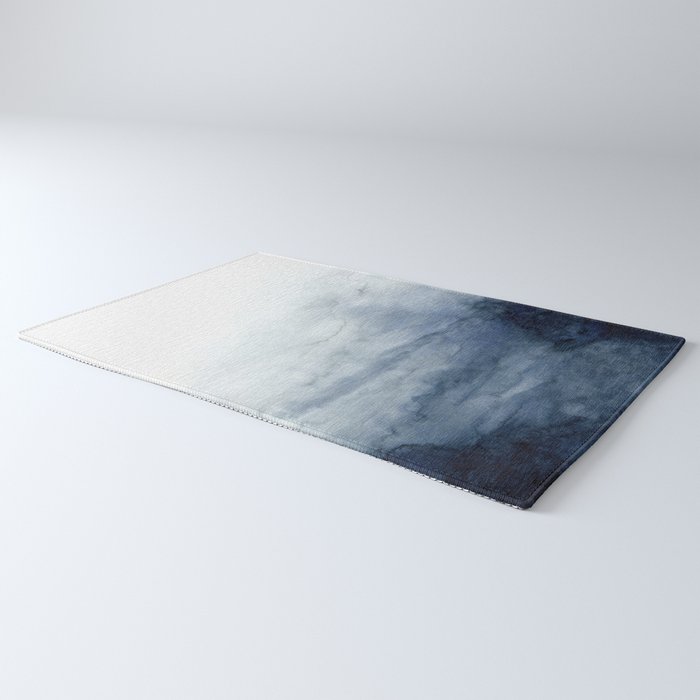 Indigo Abstract Painting | No.2 Rug Gallery Image 3