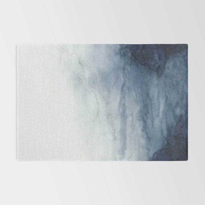 Indigo Abstract Painting | No.2 Rug Gallery Image 2