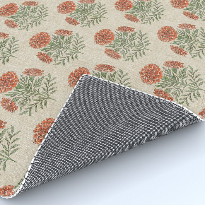 Marigold - persimmon Rug Gallery Image 4
