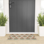 Marigold - persimmon Welcome Mat Gallery Image 3