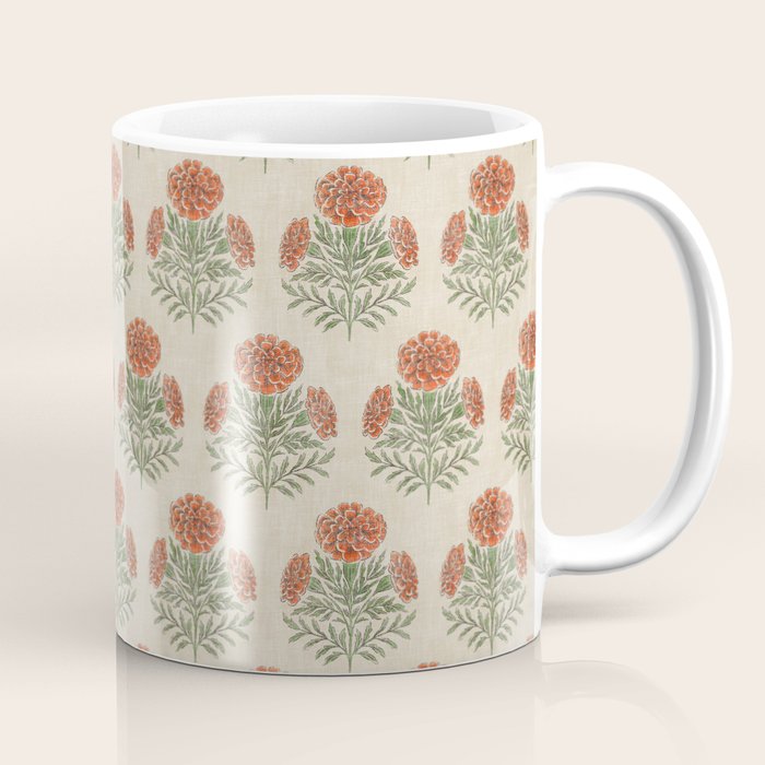 Marigold - persimmon Coffee Mug Gallery Image 1