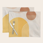 Minimal Geometric Shapes 164 Placemat Gallery Image 1