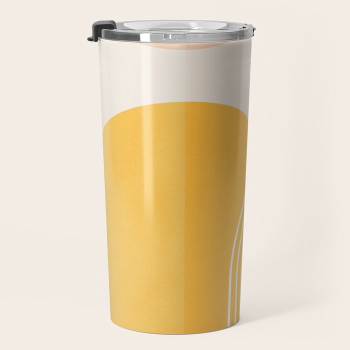 Minimal Geometric Shapes 164 Travel Mug Gallery Image 3