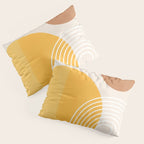 Minimal Geometric Shapes 164 Pillow Sham Gallery Image 3