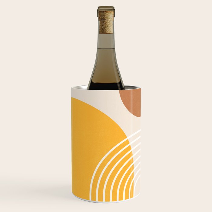 Minimal Geometric Shapes 164 Wine Chiller Gallery Image 1
