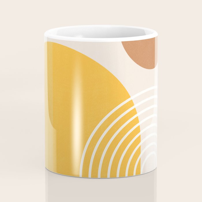 Minimal Geometric Shapes 164 Coffee Mug Gallery Image 4