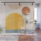 Minimal Geometric Shapes 164 Wall Mural Gallery Image 1