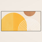 Minimal Geometric Shapes 164 Desk Mat Gallery Image 3