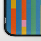 Modular Stripes Colorful Modern Minimalist Pop Abstract Laptop Sleeve Gallery Image 3