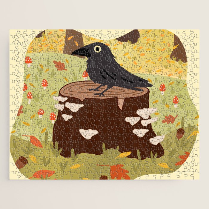 Woodland Crow Jigsaw Puzzle Gallery Image 1
