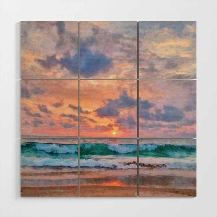 Sea view Wood Wall Art Gallery Image 1