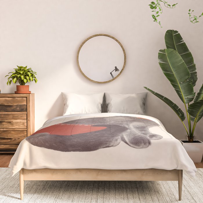 Cat Wrestler Comforter Gallery Image 3