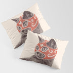 Cat Wrestler Pillow Sham Gallery Image 3