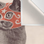 Cat Wrestler Wall Tapestry Gallery Image 3