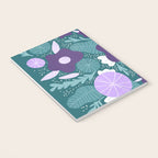 Violet and purple flowers Notebook Gallery Image 3