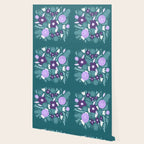 Violet and purple flowers Wallpaper Gallery Image 2