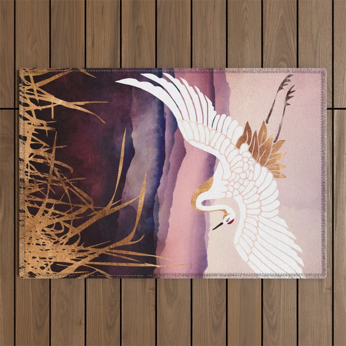 Elegant Flight III Outdoor Rug Gallery Image 1