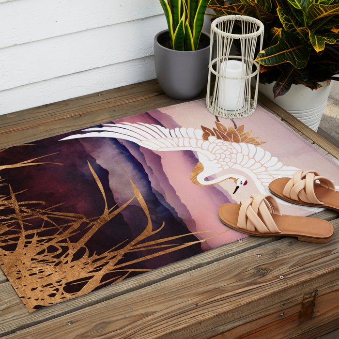 Elegant Flight III Outdoor Rug Gallery Image 2