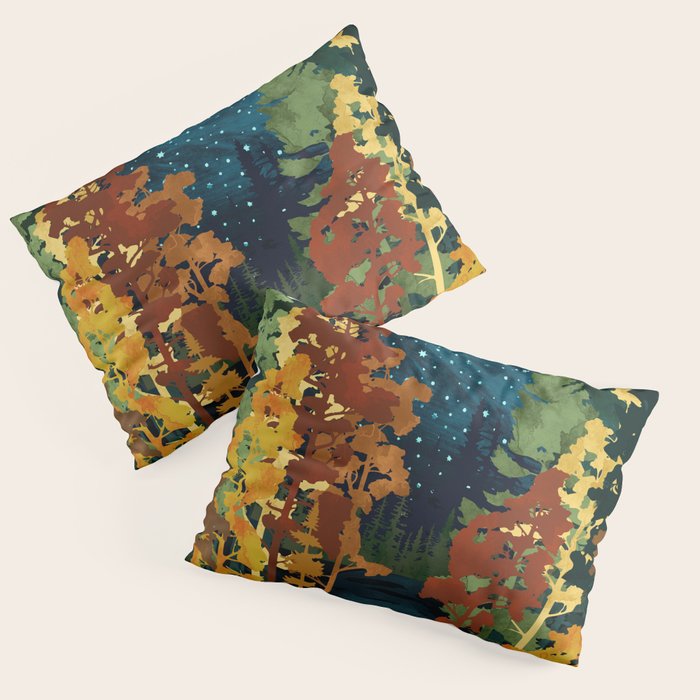 Autumn Lake Pillow Sham Gallery Image 3