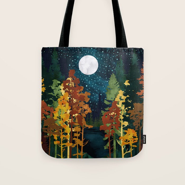 Autumn Lake Tote Bag Gallery Image 1