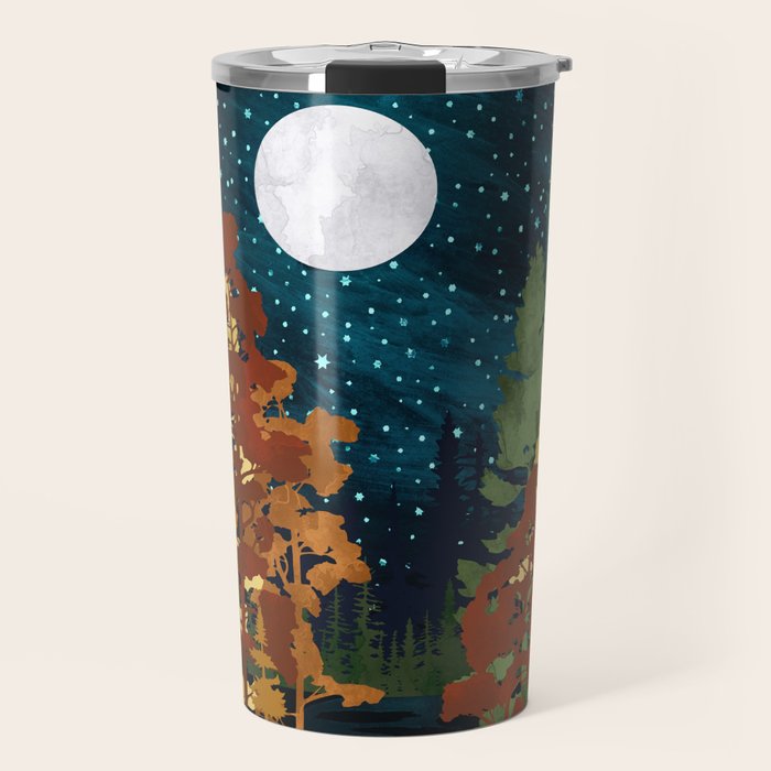 Autumn Lake Travel Mug Gallery Image 1