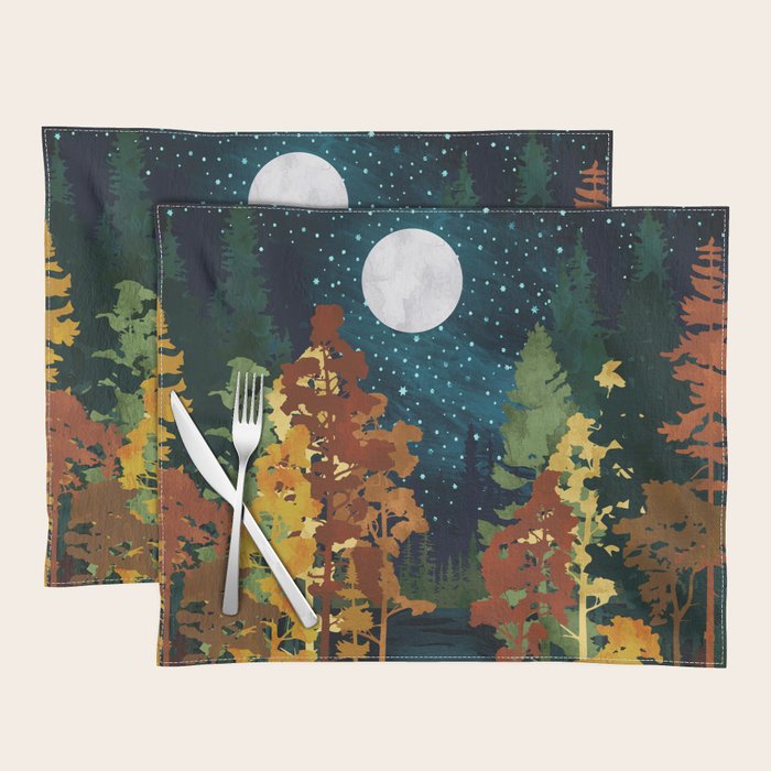 Autumn Lake Placemat Gallery Image 1