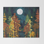 Autumn Lake Throw Blanket Gallery Image 2
