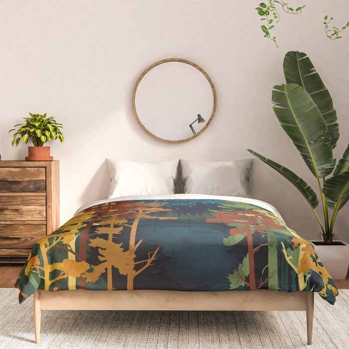 Autumn Lake Comforter Gallery Image 3