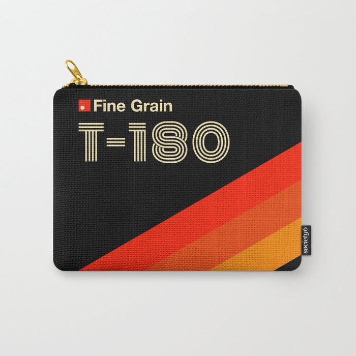 VHS cassette, case T-180 - retrowave poster, retrowave art Carry All Pouch Gallery Image 1