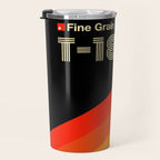 VHS cassette, case T-180 - retrowave poster, retrowave art Travel Mug Gallery Image 3