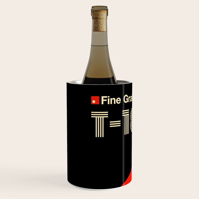 VHS cassette, case T-180 - retrowave poster, retrowave art Wine Chiller Gallery Image 2