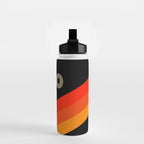 VHS cassette, case T-180 - retrowave poster, retrowave art Water Bottle Gallery Image 2