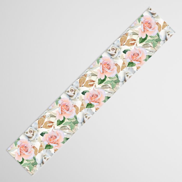 Nice flowered lush garden 4 Table Runner Gallery Image 3